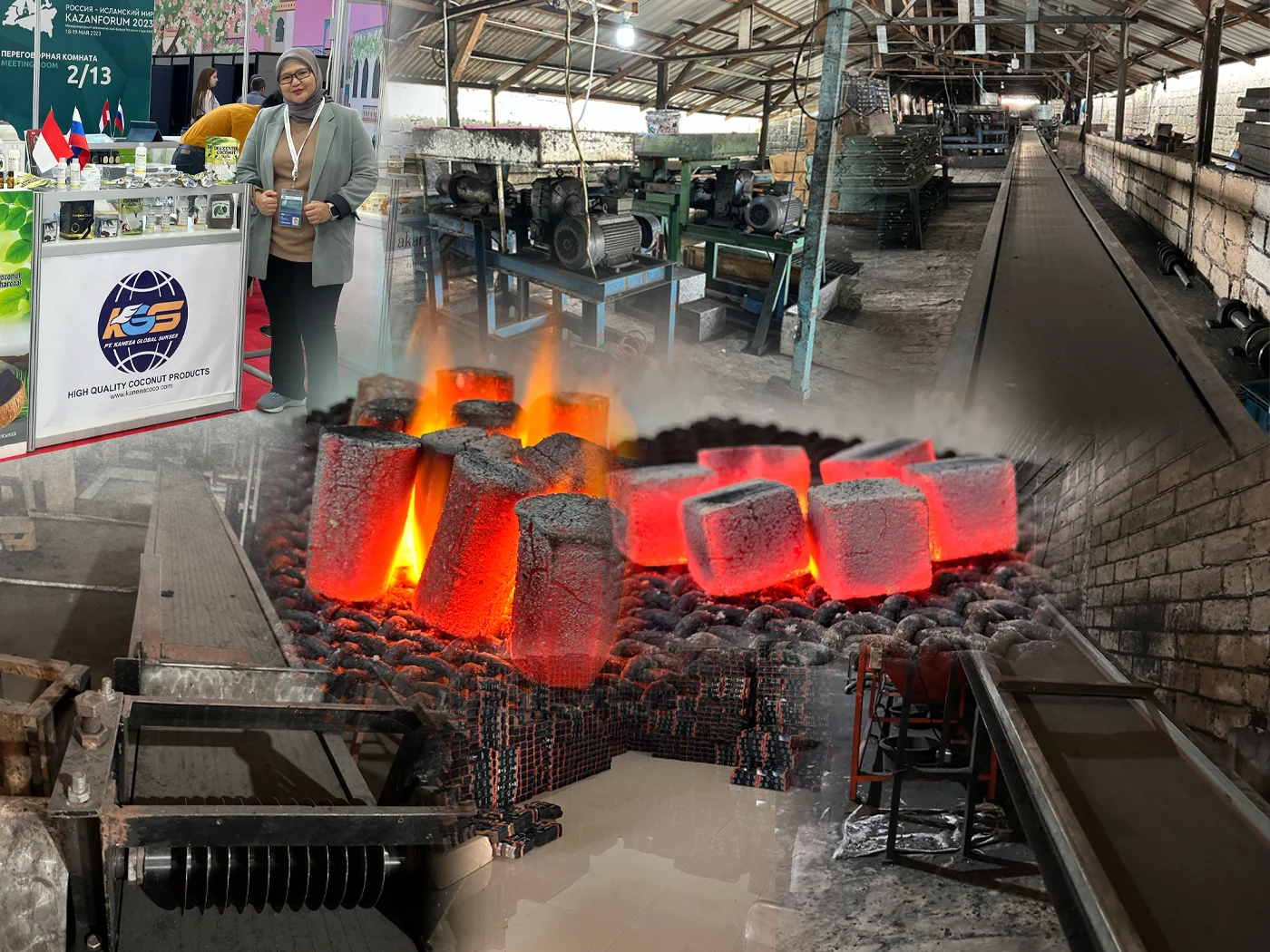Coconut Charcoal Briquette Production