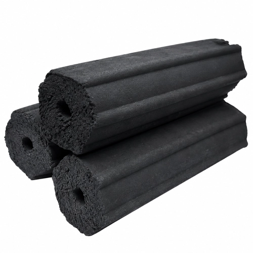 Coconut charcoal briquettes for barbeque bbq raw