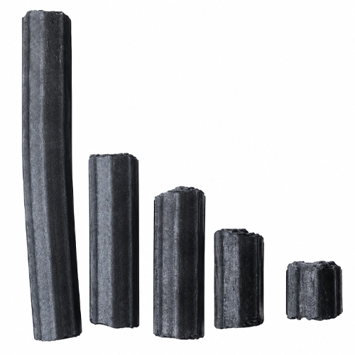 Sawdust briquettes for barbeque raw